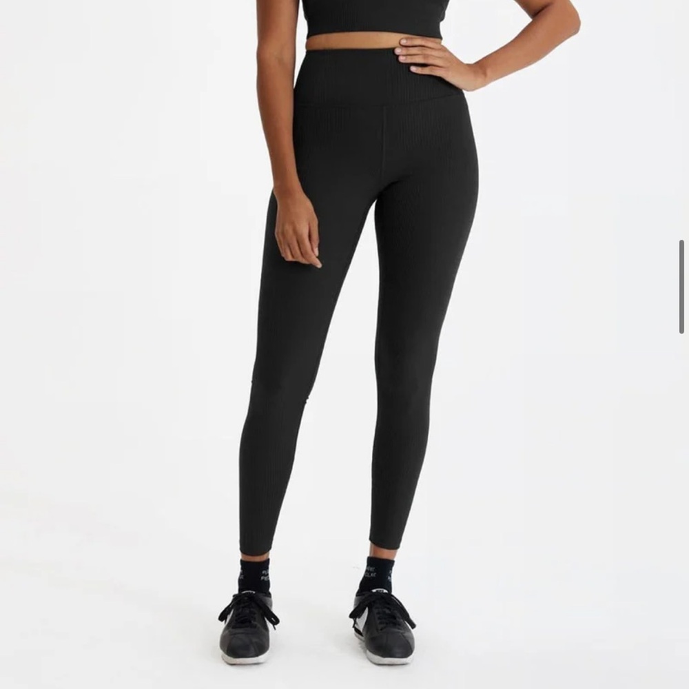Girlfriend Collective Rib High Rise Legging NWT - Picture 4 of 6